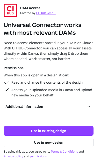 Screenshot 2 Canva - Media Hub Integration - Screenshot 2